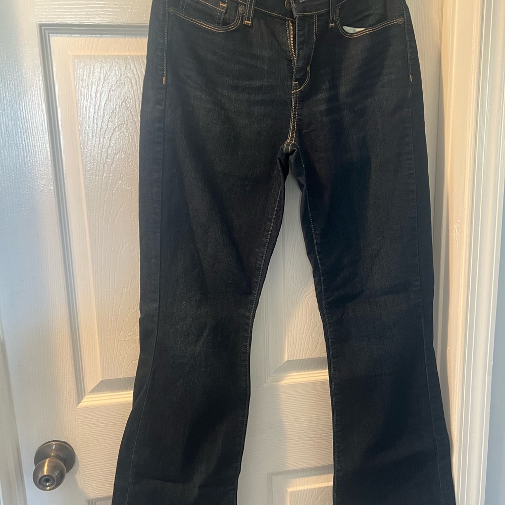 Levi's Black Boot Cut Jeans Classic Style